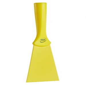 Vikan 40126 Nylon Scraper with Threaded Handle 100 mm Yellow
